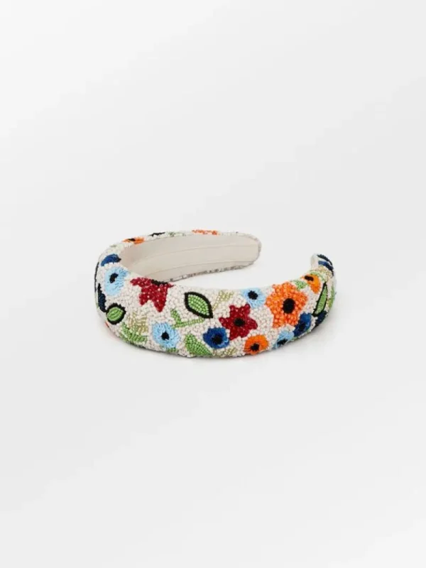 BeckSöndergaard Anemona Wide Beaded Hairbrace | Hårbøyler