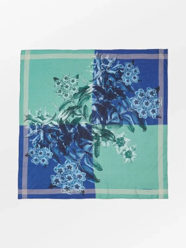 BeckSöndergaard Blooms Sia Scarf | Silkeskjerf