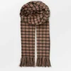 BeckSöndergaard Check Crystal Scarf | Ullskjerf