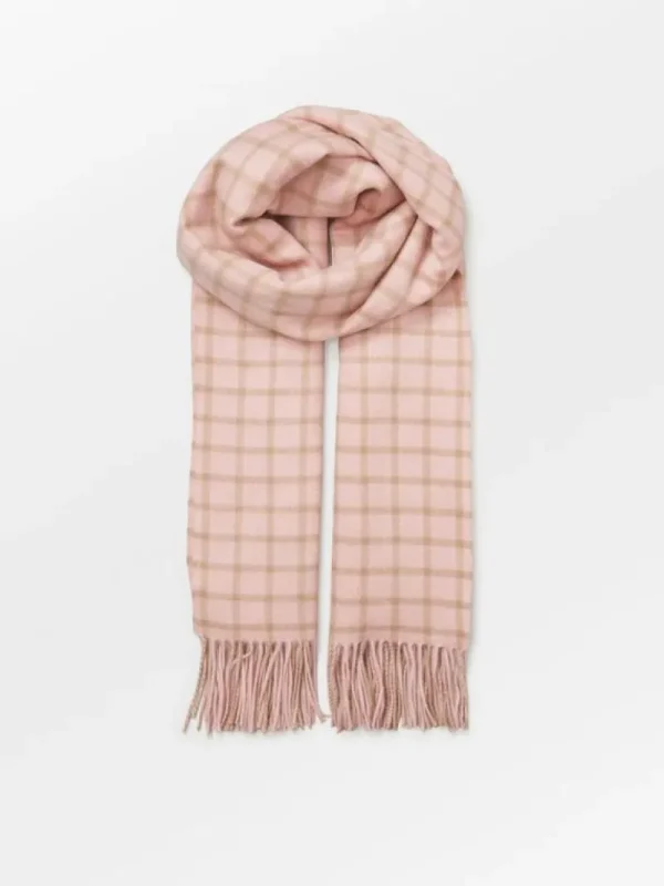 BeckSöndergaard Check Crystal Scarf | Ullskjerf