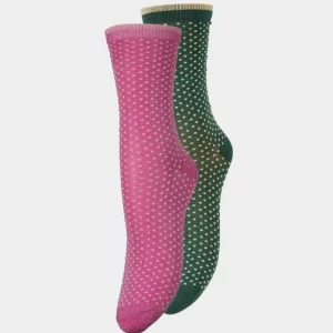 BeckSöndergaard Ditsy Glitter Sock 2 Pack | Glimmersokker