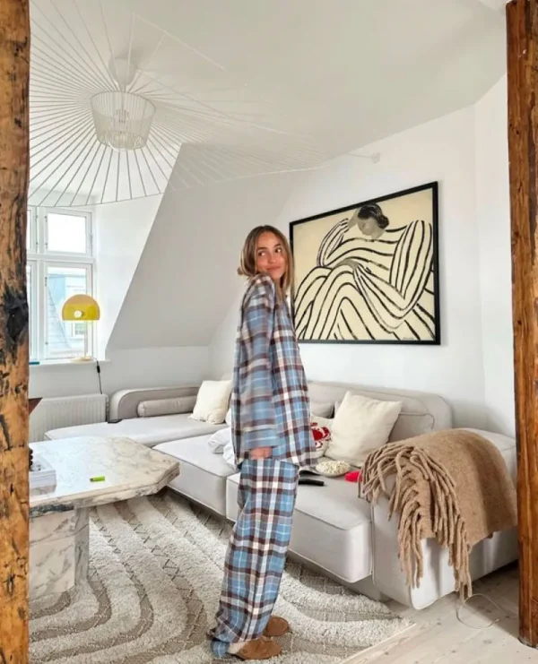 BeckSöndergaard Flannel Lounge Set | Pyjamaser