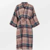 BeckSöndergaard Flannel Luelle Kimono - Multi Color | Kimonoer