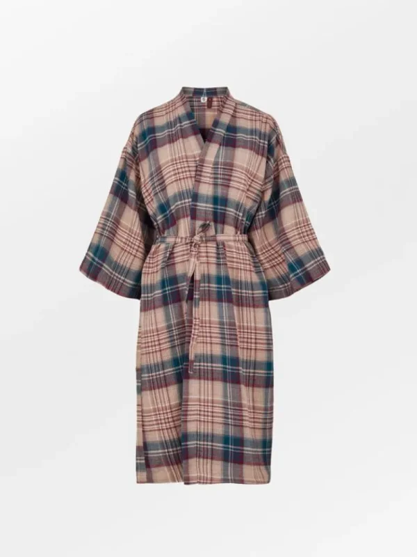 BeckSöndergaard Flannel Luelle Kimono - Multi Color | Kimonoer