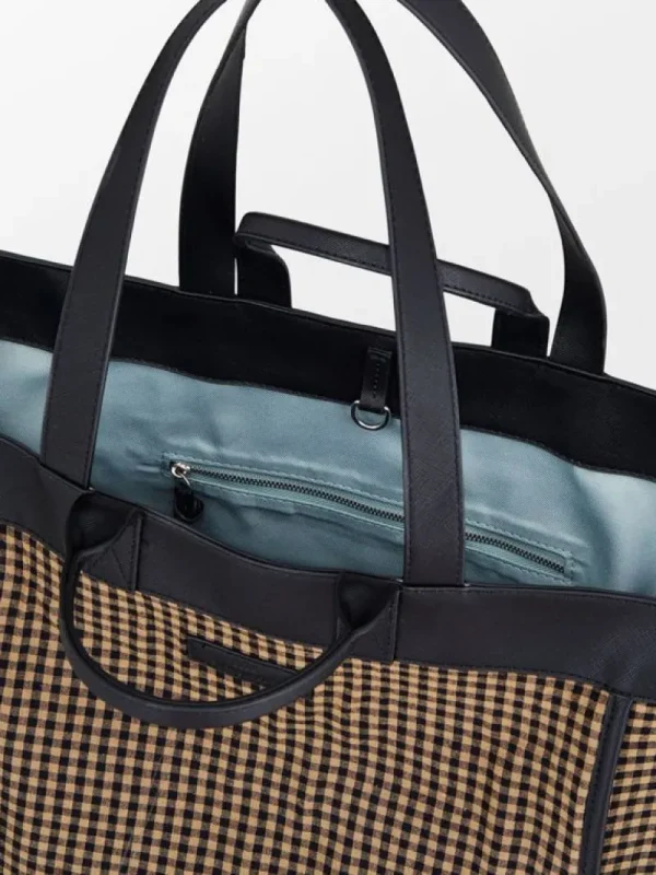 BeckSöndergaard Gingham Lily Bag | Shopper