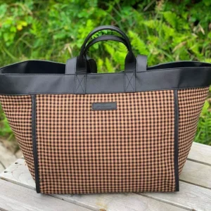 BeckSöndergaard Gingham Lily Bag | Shopper