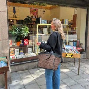 BeckSöndergaard Gingham Lily Bag | Shopper