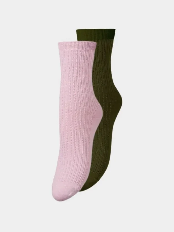 BeckSöndergaard Helga Crochet Sock 2 Pack | Basic Sokker