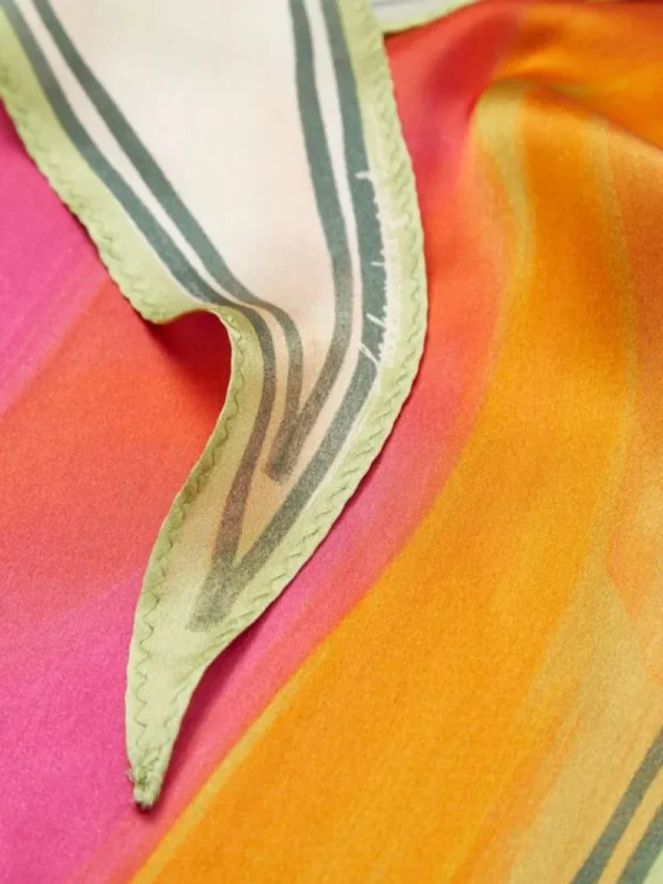 BeckSöndergaard Heliodor Diamond Scarf | Silkeskjerf
