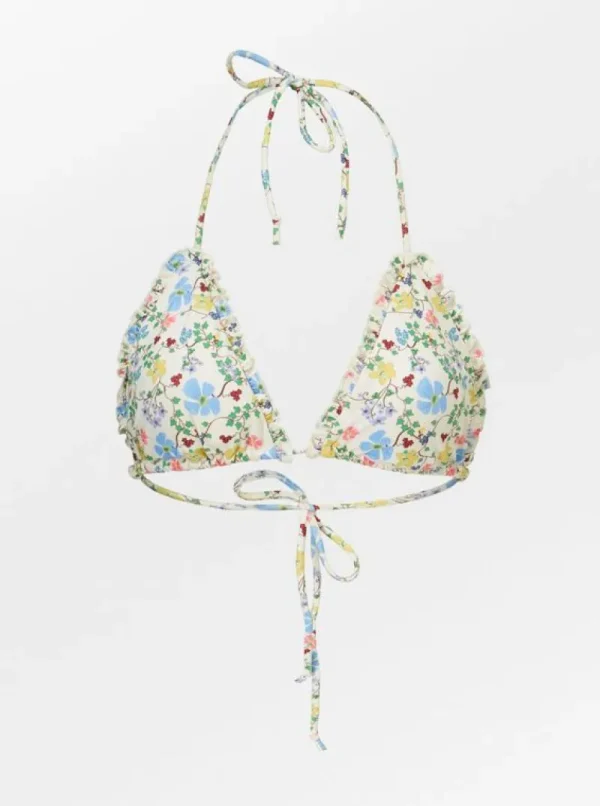 BeckSöndergaard Ireni Blanca Bikini Top | Bikini
