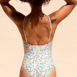 BeckSöndergaard Ireni Bly Frill Swimsuit | Badedrakt
