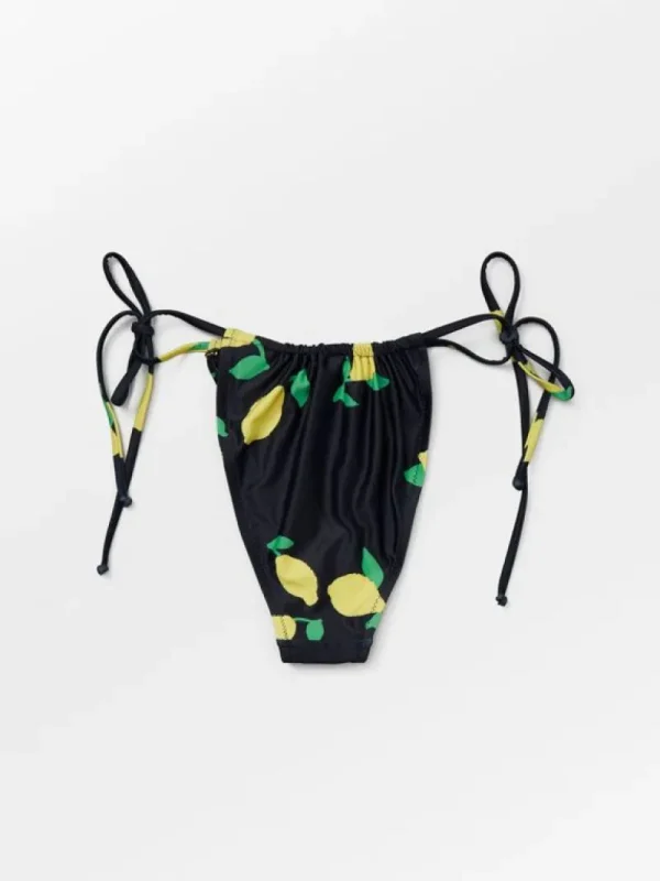 BeckSöndergaard Limone Drawstring Bikini Tanga | Bikini