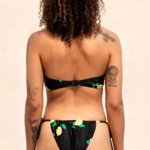 BeckSöndergaard Limone Drawstring Bikini Tanga | Bikini
