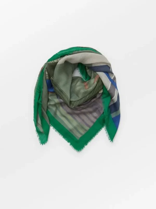 BeckSöndergaard Lines Graph Woo Scarf | Ullskjerf