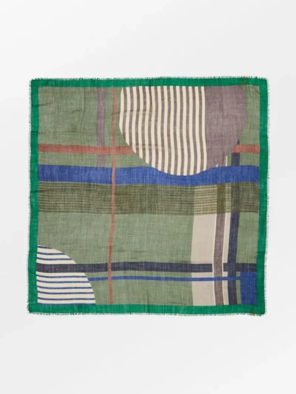 BeckSöndergaard Lines Graph Woo Scarf | Ullskjerf