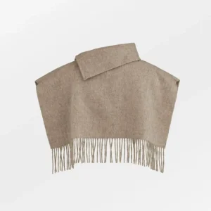 BeckSöndergaard Solid Crystal Poncho | Ullskjerf