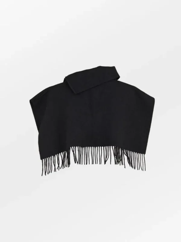BeckSöndergaard Solid Crystal Poncho | Ullskjerf