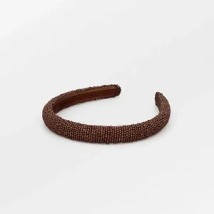 BeckSöndergaard Solid Slim Beaded Hairbrace | Hårbøyler
