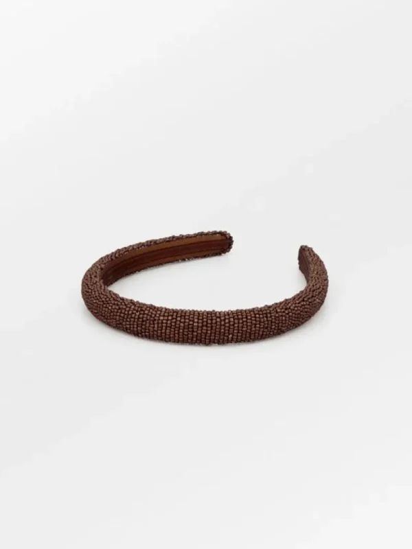 BeckSöndergaard Solid Slim Beaded Hairbrace | Hårbøyler