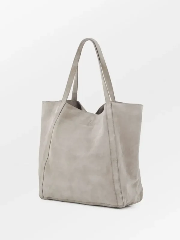BeckSöndergaard Suede Eden Bag - Porpoise Gray | Lærvesker
