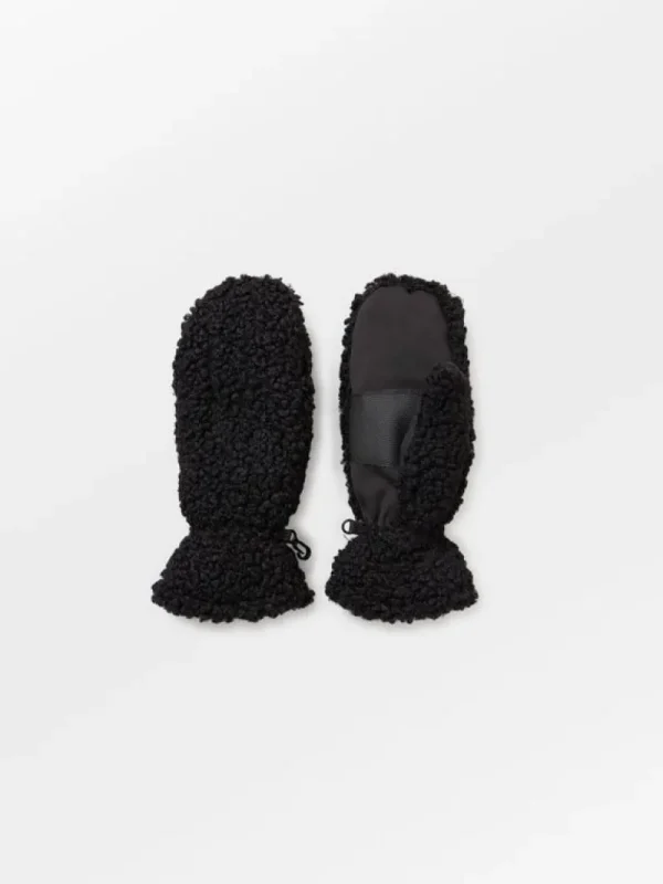 BeckSöndergaard Teddy Bonna Gloves - Black | Hansker Og Votter