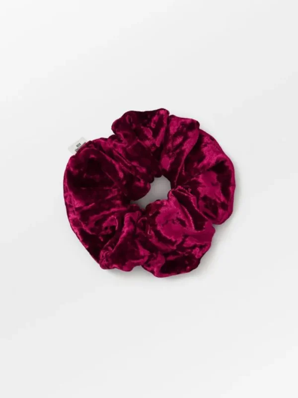 BeckSöndergaard Velour Scrunchie | Hårtilbehør